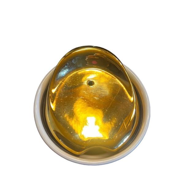 Starbucks 2015 Green Dot Collection Scarab Beetle Gold Ceramic 12oz Tumbler - Picture 4 of 5